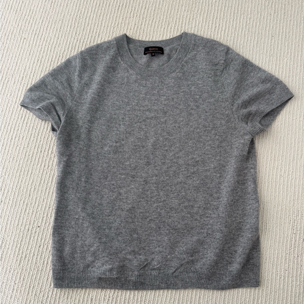 Quince Mongolian Cashmere Tshirt Medium